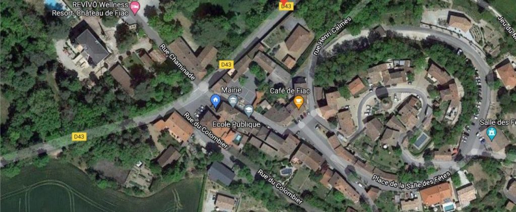 Plan - Place de la Mairie